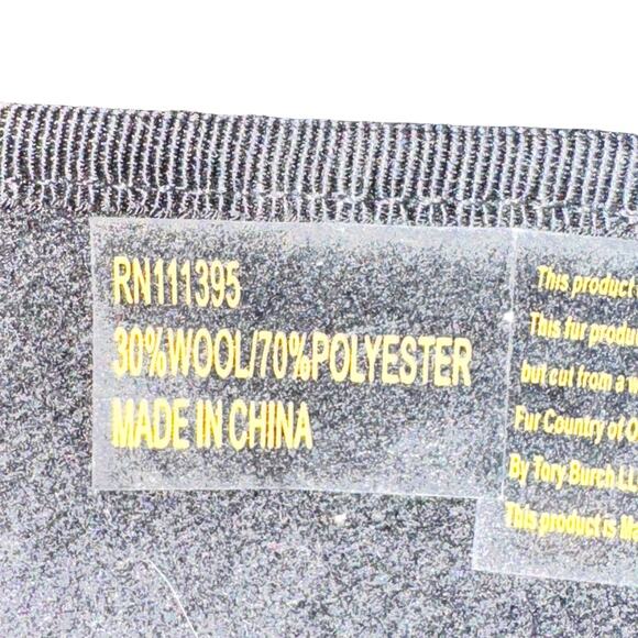 Tory Burch Billy 2 Flats Women's Size 8 M Black Crushed Velvet Quilted Shoes - Picture 8 of 9